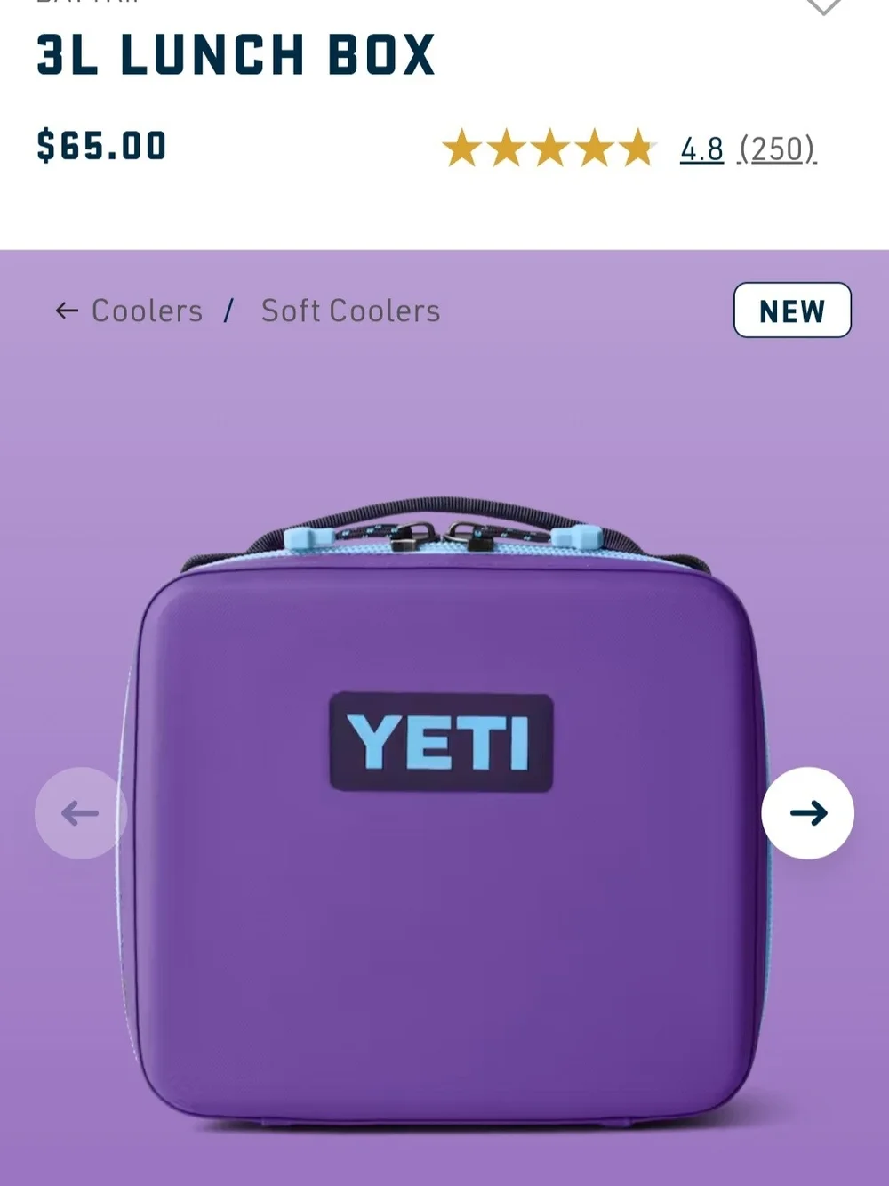 Yeti compact insulated